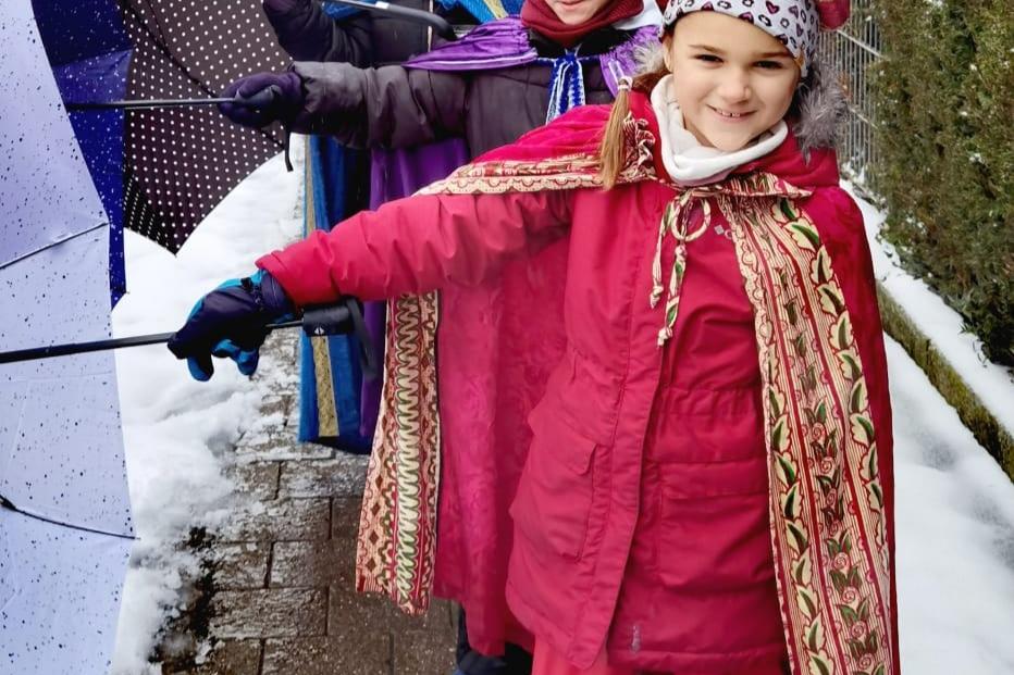 Wettererprobte Sternsinger
