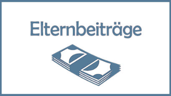 Teaser, der auf Link zur Seite der Elternbeiträge führt