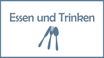 Teaser, der auf Klick zur Seite der Verpflegung führt